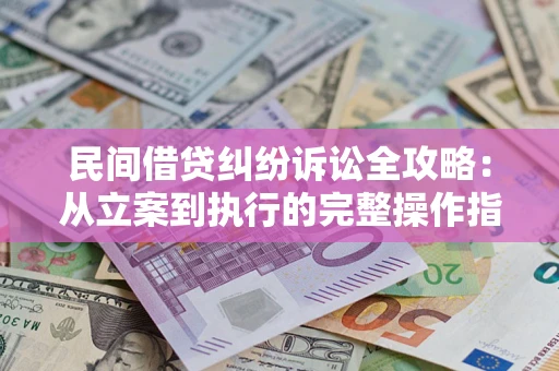 济南民间借贷纠纷诉讼全攻略：从立案到执行的完整操作指南
