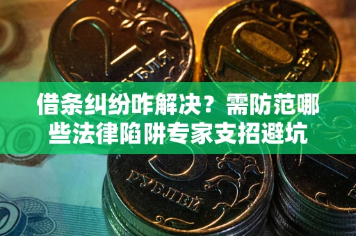 济南借条纠纷咋解决？需防范哪些法律陷阱专家支招避坑