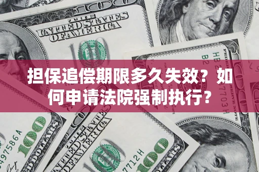 济南担保追偿期限多久失效？如何申请法院强制执行？