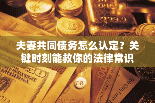 济南夫妻共同债务怎么认定？关键时刻能救你的法律常识