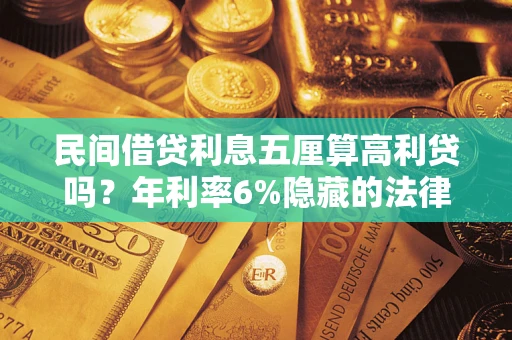 济南民间借贷利息五厘算高利贷吗？年利率6%隐藏的法律风险全解析