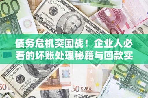 济南债务危机突围战！企业人必看的坏账处理秘籍与回款实战指南